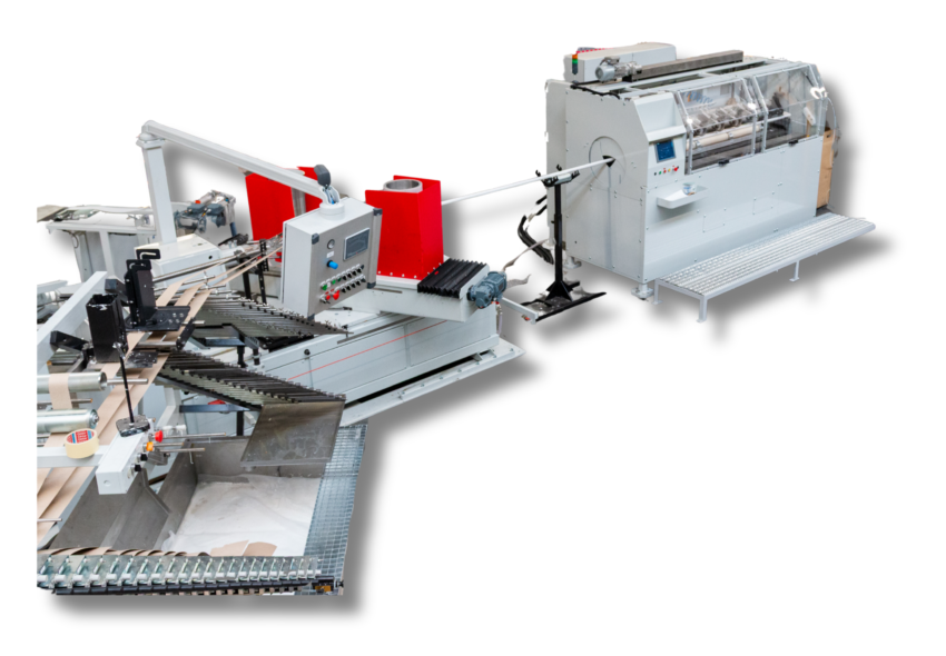 Hochleistungsanlagen zur Papierverarbeitung, die für die effiziente Herstellung von Papierkernen und Papierhülsen für industrielle Anwendungen konzipiert sind.