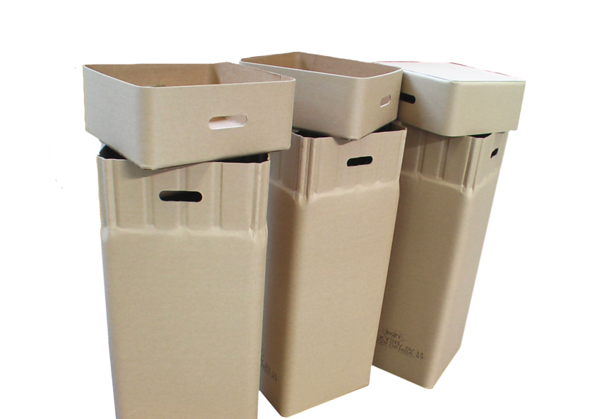 Robuste Fasertrommeln aus spiralförmig gewickeltem Karton, die eine leichte und nachhaltige Lösung für die Großverpackung und Logistik bieten.